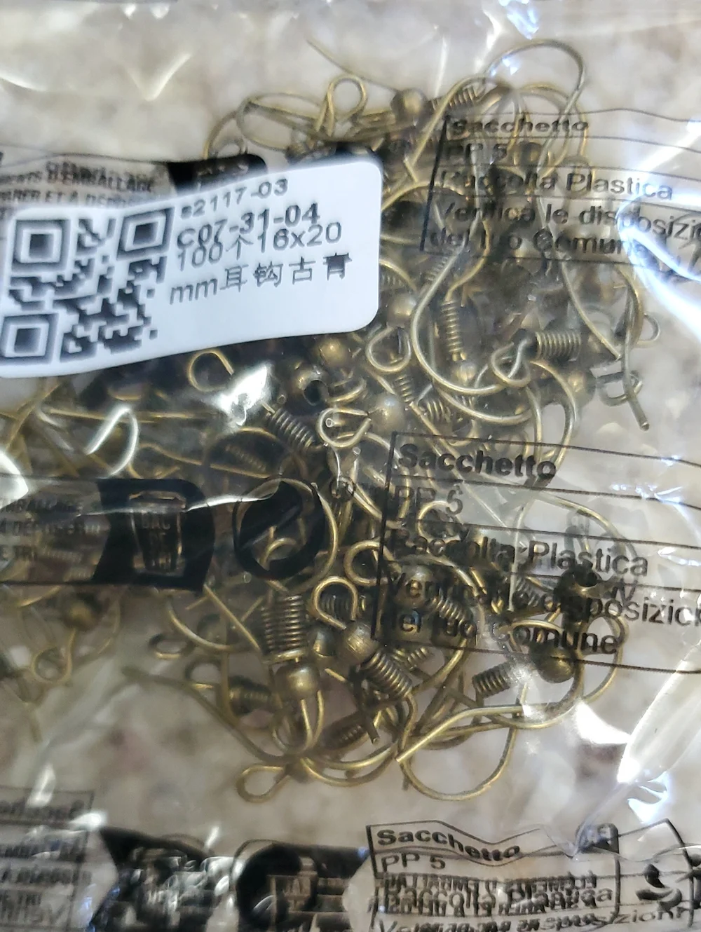 Assorted Metal Earring Packs- Silver and Bronze Tones